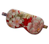 Blackout Sleep Masks Pure Silk Sleep Eye Mask Both Sides Floral Pattern Silk Eyeshade Super Smooth Eye Cover Travel Relax Aid Multicolor for Blindfold(NO.3)