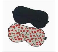 Blackout Sleep Masks Pure Silk Sleep Eye Mask Floral Pattern Silk Eyeshade Soft Blindfold Travel Relax Aid Adjustable Multicolor for Blindfold(NO.4)