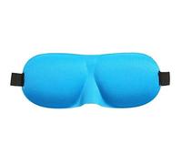 Blackout Sleep Masks， Silk Eye Mask 1PC 3D Eyeshade Sleep Mask Natural Eye Sleeping(Blue)