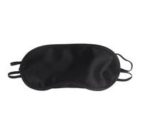 Blackout Sleep Masks， Silk Eye Mask 1PC Silk Eye Mask Eyeshade Cover Shade Soft Blindfold(Black)