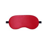 Blackout Sleep Masks， Silk Eye Mask 1pcs Eye Mask Travel Rest Silk Eye Patch Shading Sleep Imitated(Red)