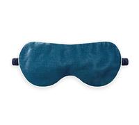 Blackout Sleep Masks， Silk Sleep Mask Mulberry Summer Eye Pillows Hyaluronic Acid(Blue)
