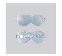 Blackout Sleep Masks， Silk Sleep Mask Shading Breathable Eye Pillows Mulberry Silk(Blue)