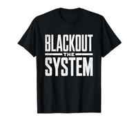 Blackout The System T-Shirt