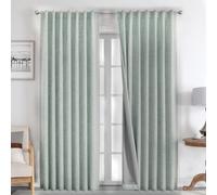 Blackout Thermal Curtains - Sage Green 55x96 Inch (2 Panels)
