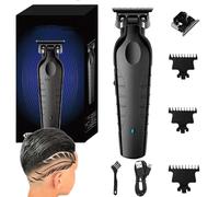 Blackout Trimmer Plus Zero Gap, Barbers Tonic Blackout Trimmer Premium Zero-Gapped, Cordless Rechargeable Zero-Gapped Safety Razor Hair Clipper for Men, Fast Carving, Instantly Do Crispy Line Ups
