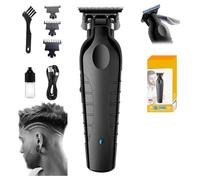Blackout Trimmer Plus Zero Gap, Barbers Tonic Blackout Trimmer Premium Zero-Gapped, Cordless Rechargeable Zero-Gapped Safety Razor Hair Clipper for Men (1 pc)