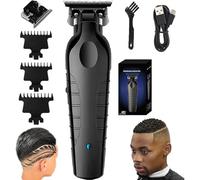 Blackout Trimmer Plus Zero Gap, Cordless Rechargeable Zero-Gapped Safety Razor Hair Clipper for Men, Cordless Blackout Trimmer Plus Zero Gap, Instantly Do Crispy Line Ups (1Pcs)