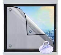 Blackout Window Film Heat Reflective & UV Protection Tint Privacy & Anti Glare Insulation Film 8mm Thickness Size 130x280cm 51x110in