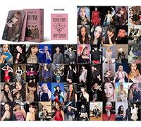 Blackpink 55pcs Lomo Photo Cards - BP Born Pink World Tour Album Cards - Mini Postcards - Kpop Photocard Set Gift for Fans