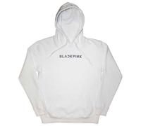 BlackPink Born Pink Logo Pullover Hoodie in White | Size: XL BlackPink White XL