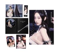 BLACKPINK - DEADLINE [SILVER Ver. / JENNIE] + 2 Pin Badges + 4 Extra Photocards
