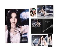 BLACKPINK - DEADLINE [SILVER Ver. / JISOO] + 2 Pin Badges + 4 Extra Photocards