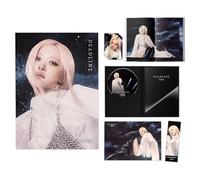 BLACKPINK - DEADLINE [SILVER Ver. / ROSE] + 2 Pin Badges + 4 Extra Photocards