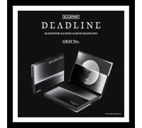 BLACKPINK - (GRAY Ver.) BLACKPINK [DEADLINE] 3rd Mini Album/CD-R+32 Printed Photo+10 Card+GIFT K-POP