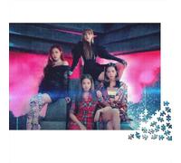 BLACKPINK Jigsaw Puzzles Puzzle for Adults Kids. 1000 Piece Star Impossible Challenge Toy Educational Game Home Decoration for Educational Games Gifts 70x50cm/1000pcs