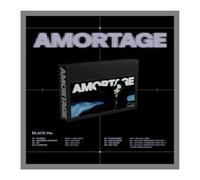 BLACKPINK Jisoo AMORTAGE 1st Mini Album Exclusive Black Version Screenplay Book+Flip Book+2p PostCard+1p PhotoCard+1p Polaroid+Tracking Sealed JI SOO
