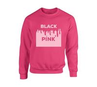 Blackpink jumper Concert Vintage Unisex Kids & Lady Fit Celebrating TOUR SweatShirt(Hot Pink, 7 Years)