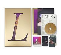 BLACKPINK LISA - BLACKPINK LISA FIRST SINGLE ALBUM - LALISA [ GOLD VER. ] PHOTO BOOK + LYRICS PAPER + CD + PHOTOCARD + POLAROID + DOUBLE-SIDED POSTER