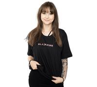 BlackPink Men's Taste That Back Print Cotton T-Shirt in Black | Size: Large BlackPink Black L