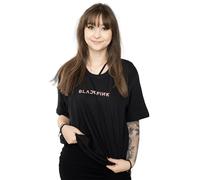 BlackPink Men's Taste That Back Print Cotton T-Shirt in Black | Size: Medium BlackPink Black M