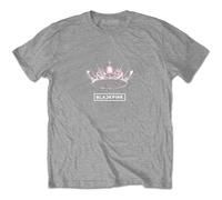 BlackPink Men's The Album Crown T-Shirt in Grey | Size: 2XL BlackPink Grey 2XL