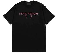 Blackpink Pink Venom Logo Official Tee T-Shirt Mens Unisex (Large)