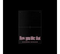 Blackpink Pre-Released Single Album How you Like That (Incl Pre-order Poster and Random Transparent Photocards Set) (Pre-order Poster (Folded))