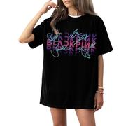 Blackpink Shirt Deadline Kpop Lisa Jennie Jisoo Rose Tshirt Blackpink 2025 World Tour Graphic Retro Support Tee Shirt for Fans Teen Girls