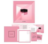 BLACKPINK - SQUARE UP 1st MINI ALBUM (PINK Ver.) CD Box + Photobook + Renticular Lyrics Book + 2 Pin Badges + 4 Extra Photocards Official K-POP Sealed Album