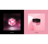 BLACKPINK : SQUARE UP (Set: Black Version+Pink Version) 1st Mini Album CD+Photobook+Renticular Lyrics Book+Photo Postcard+Photocard+Selfie Photocard