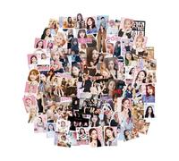 Blackpink Stickers Kpop Jennie Lisa Jisoo Rose Black Pink Stickers Waterproof Singer Waterproof Vinyl Decals for Teens Girls Laptop Phone Guitar Luggage Water Bottles Notebook Journal Skateboard