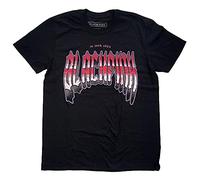 Blackpink T Shirt Gothic Band Logo Official Mens Black M