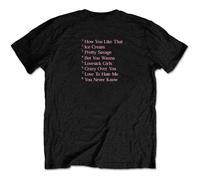 BlackPink The Album Tracklist T-Shirt in Black | Size: Medium BlackPink Black M