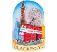 Blackpool Britain Refrigerator Magnet Tourism Tourist Souvenir Fridge 3D Decoration Magnetic Sticker Craft