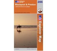 Blackpool & Preston OS Explorer Map 286