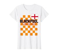 Blackpool UK, English Flag, Tangerines Blackpool Value Graphic T-Shirt