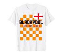Blackpool UK, English Flag, Tangerines Blackpool Value Graphic T-Shirt