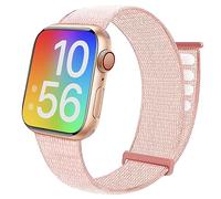 BlackPro Apple Watch Strap for Kids, Breathable Soft Nylon Loop Strap for Boys and Girls, Compatible with Apple Watch Series 7/6/5/4/3/2/1/SE, 38mm, 40mm, 41mm, 42mm, 44mm, 45mm, 38/40/41mm, Nylon, No