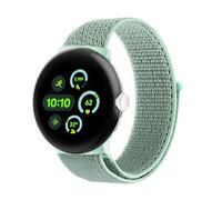 BlackPro Compatible with Google Pixel Watch 3 45mm 41mm Band, Adjustable Breathable Sport Strap for Google Pixel 3/2/1 Band for Men Women (Marine Green, Pixel Watch3(45mm))