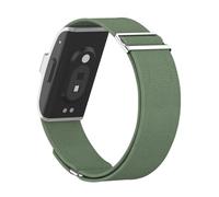 BlackPro Elastic Nylon Band Compatible with Hume Band Replacement Strap, Soft Breathable Adjustable Wrist Band for Hume Health Band Strap for Hume Fitness Tracker Wristband Women Men (Green)