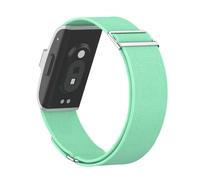 BlackPro Elastic Nylon Band Compatible with Hume Band Replacement Strap, Soft Breathable Adjustable Wrist Band for Hume Health Band Strap for Hume Fitness Tracker Wristband Women Men (Mint Green)