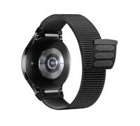 BlackPro One Click No Gap Nylon Loop Band Compatible with Samsung Galaxy Watch 6/6 Classic/5/5 Pro/4/4 Classic, 20mm Soft Nylon Sport Strap for Women Men, 6.8'' - 9.1'' (173mm - 230mm) Wrist Size