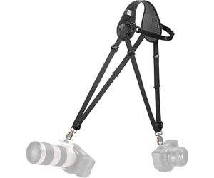 BLACKRAPID Hybrid Breathe-Double Camera Sling/Strap Abdominal Support, Black, One Size