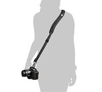 BLACKRAPID RS-W2 Camera Sling Ergonomic Cross-Body Strap Designed for Female Photographers Abdominal Support, Black, L