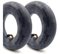 BlackRing 2x 3.00-4 Inner Tubes Bent Metal Valve TR87 Also Fits 260x85 and 10x3 Garden Cart Sack Truck Fishing Trolley