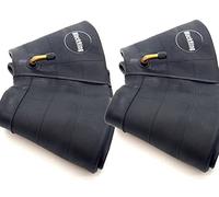BlackRing 2x Inner Tubes 16x6.50-8 TR87 Bent Metal Valve Ride On Lawn Mower Garden Tractor 16x650x8