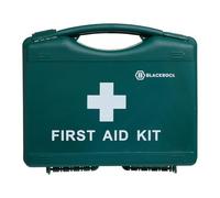 Blackrock 10 Person First Aid Kit Box, Travel Box, 58 Piece Refillable Bag, Car, Home, Work, Camping, Football, Medical Box, Small Trauma, Hiking, Emergency Kit