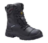 Blackrock 8" Metshield Composite ESD Waterproof Work Boots, Cold Insulation, Metatarsal S7L Protection, Ladder Grip, Heat-Resistant Sole, Mens Womens, Metal-Free Heavy-Duty Safety Boot, Size 3