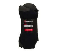 Blackrock BRBS3P Men's Black Boot Socks (Pack of 3)